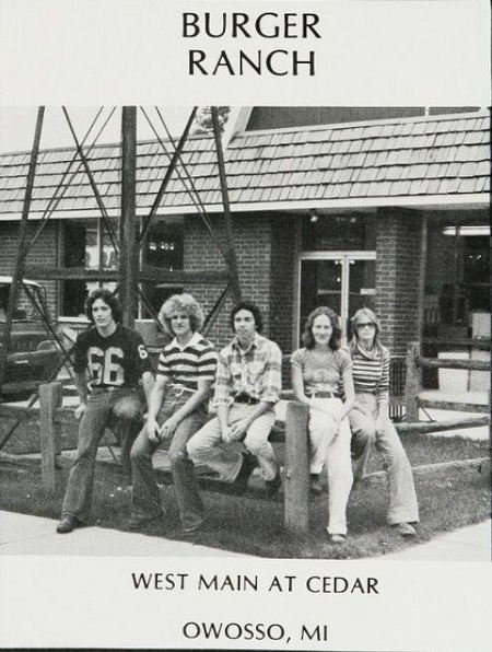 Burger Ranch - 1978 Owosso High School Photo Looks Like Dazed And Confused Movie